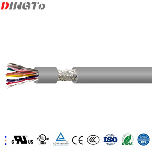 LIYCY-TP CE认证PVC 护套柔性对绞屏蔽数据电缆