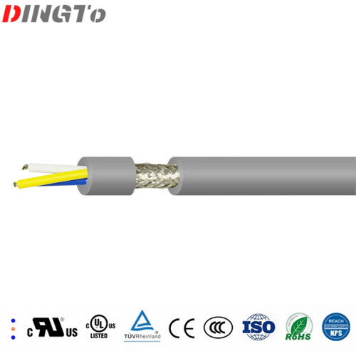 Li2YCY CE 认证低电容PVC护套屏蔽柔性数据电缆
